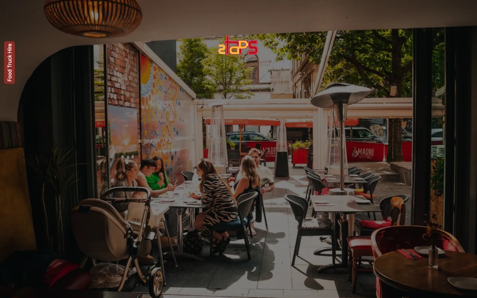 2Taps Wine Bar terrace